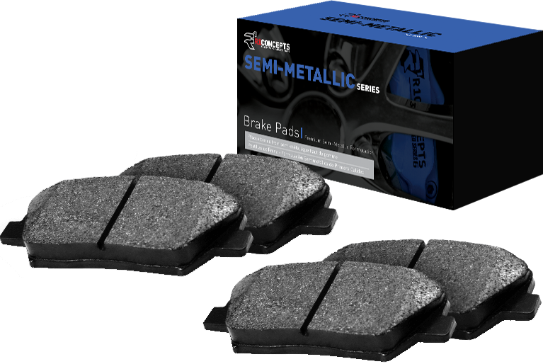 Rear R1 concepts Semi-Metallic Series Brake Pads 2311-0408-10 